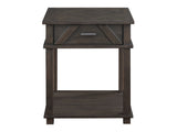 Lakeside Brown End Table - Ornate Home