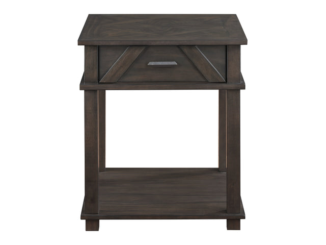 Lakeside Brown End Table - Ornate Home