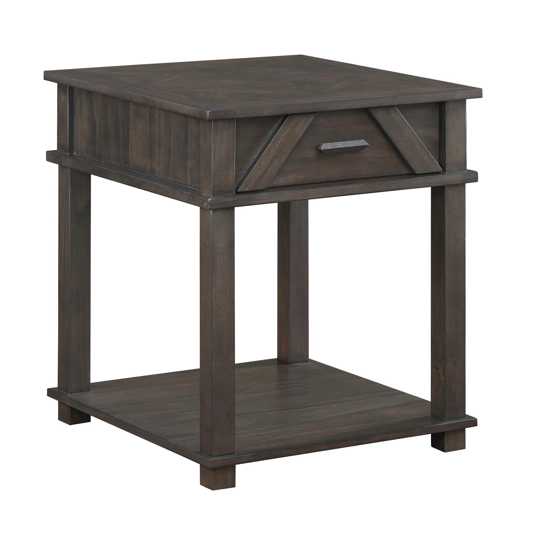 Lakeside Brown End Table - Ornate Home