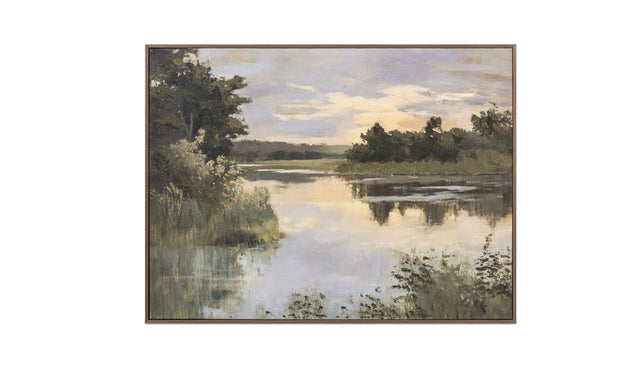 Lakeside Multi Framed Painting