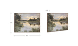 Lakeside Multi Framed Painting