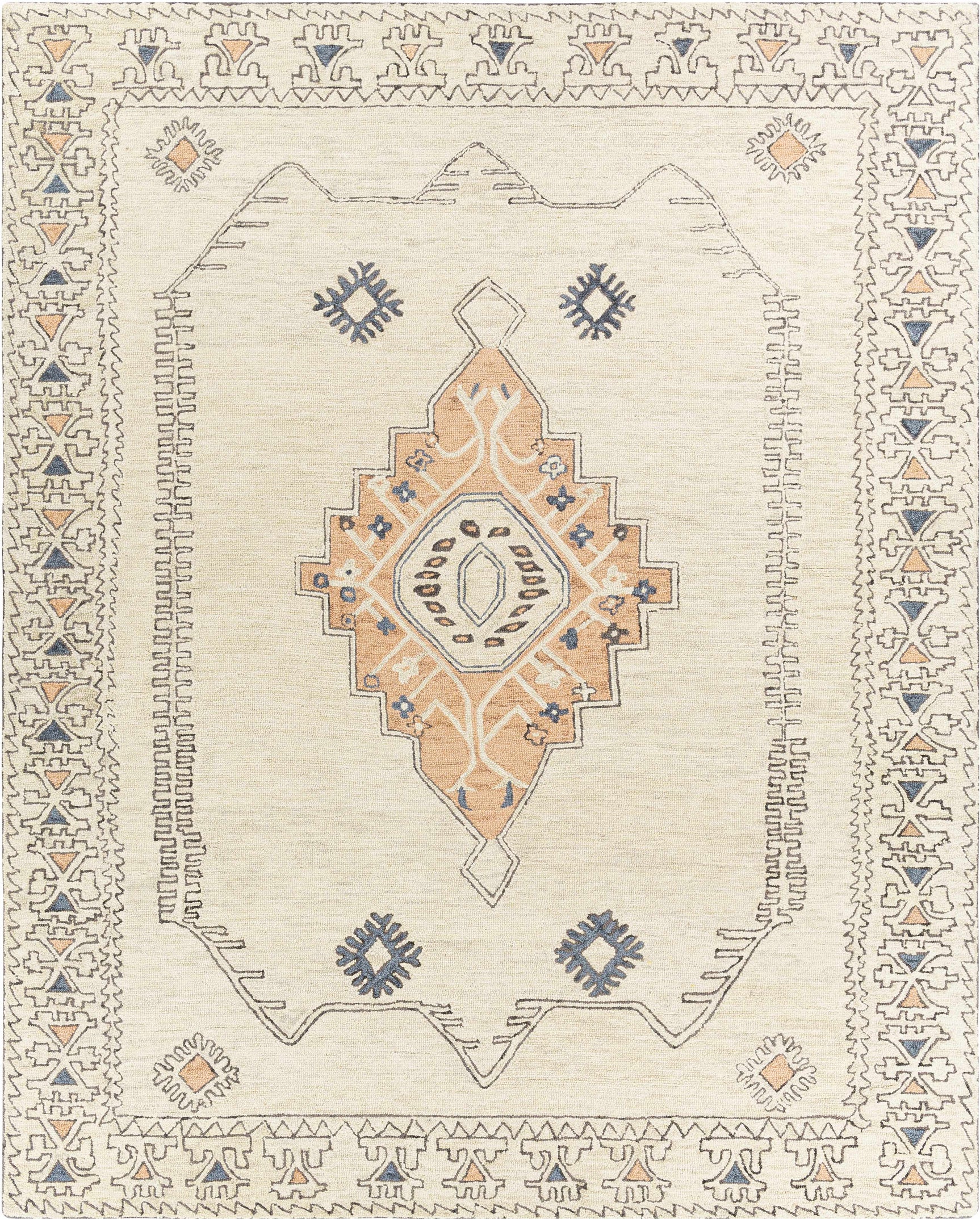 Laketon Wool Area Rug - Ornate Home