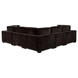 Lakeview Dark Chocolate 6-piece Modular Sectional Sofa - Ornate Home