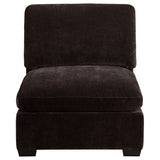 Lakeview Dark Chocolate Armless Chair - Ornate Home