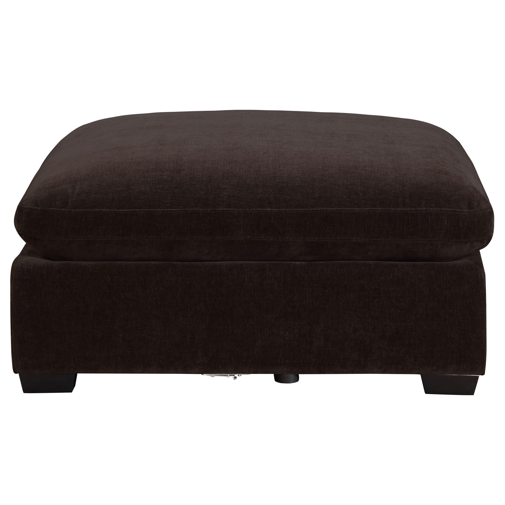 Lakeview Dark Chocolate Ottoman - Ornate Home