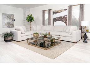 Lakeview Ivory 5-piece Modular Sectional Sofa - Ornate Home