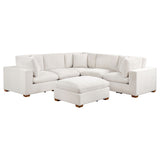 Lakeview Ivory 5-piece Modular Sectional Sofa - Ornate Home