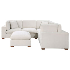 Lakeview Ivory 5-piece Modular Sectional Sofa - Ornate Home