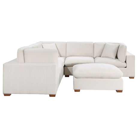 Lakeview Ivory 6-piece Modular Sectional Sofa - Ornate Home