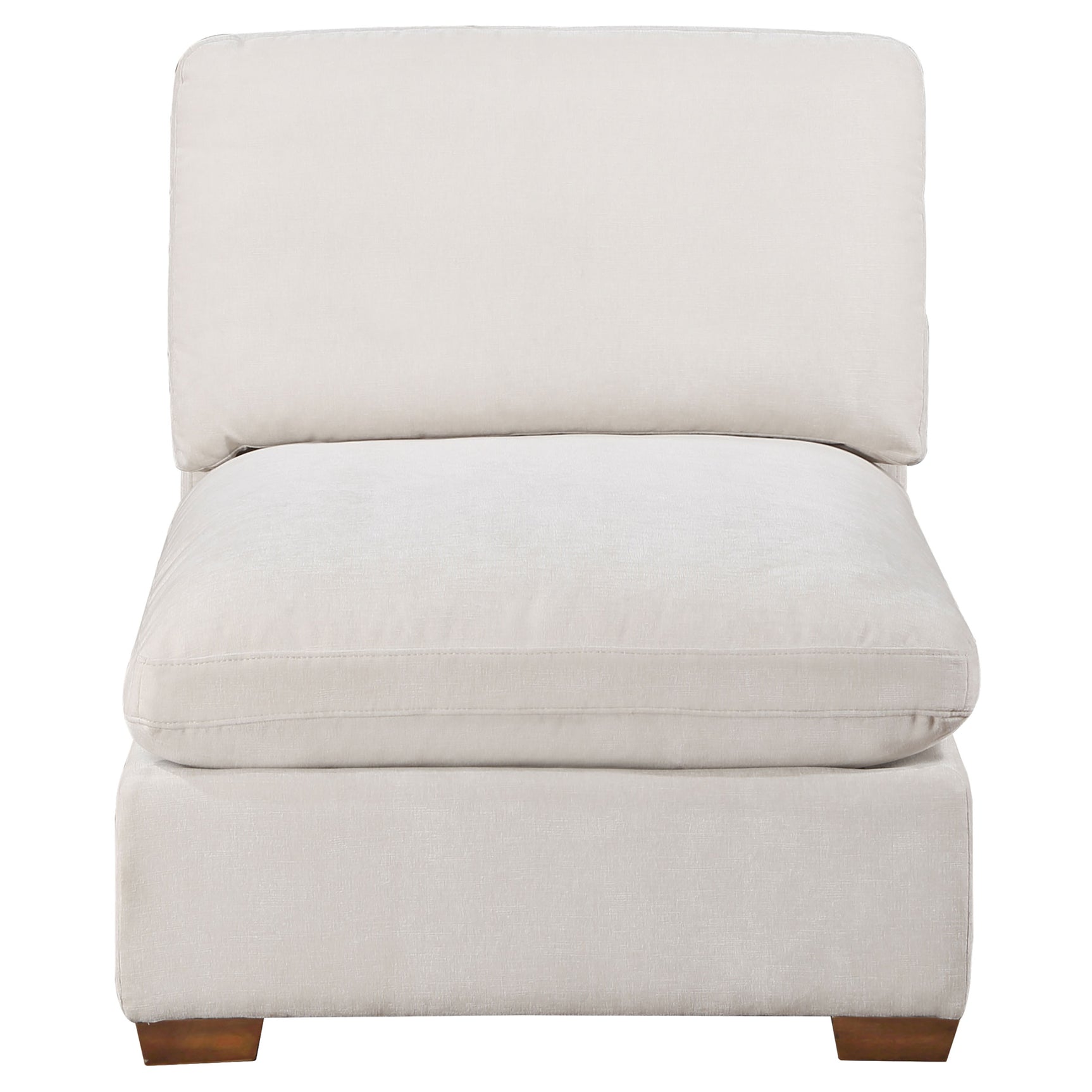 Lakeview Ivory Armless Chair - Ornate Home