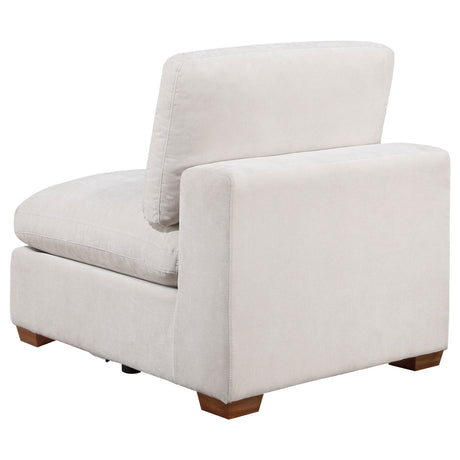 Lakeview Ivory Armless Chair - Ornate Home