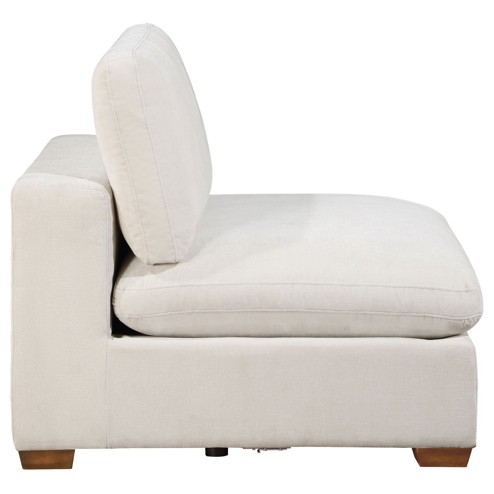 Lakeview Ivory Armless Chair - Ornate Home