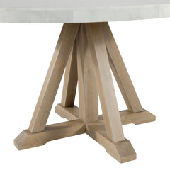 Lakeview White/Grey/Natural 5-Piece Round Dining Set