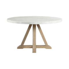 Lakeview White/Grey/Natural Round Dining Table