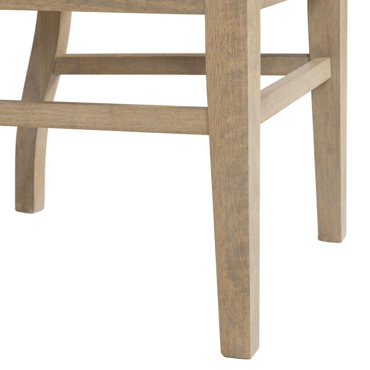 Lakeview White/Natural/Grey 5-Piece Rectangular Dining Set - Ornate Home