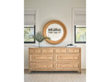 Lakeway Natural Rattan Mirror - Ornate Home