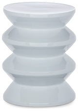 Lakiness White Stool - Ornate Home