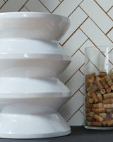 Lakiness White Stool - Ornate Home