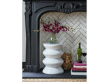 Lakiness White Stool - Ornate Home