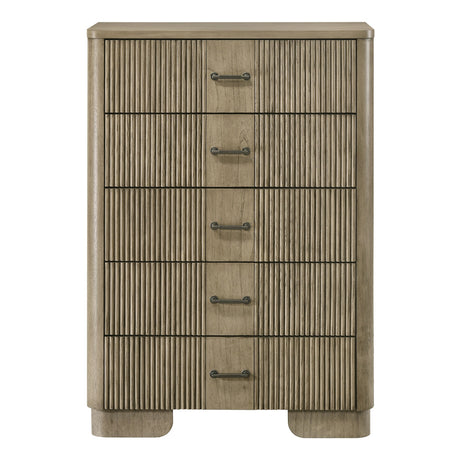 Lakkari Antique Oak Chest - Ornate Home