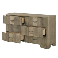 Lakkari Antique Oak Dresser - Ornate Home
