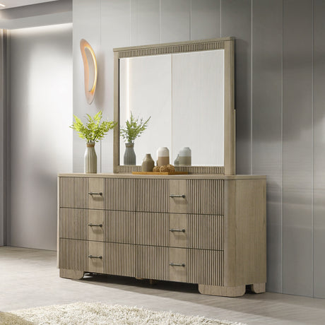 Lakkari Antique Oak Dresser - Ornate Home