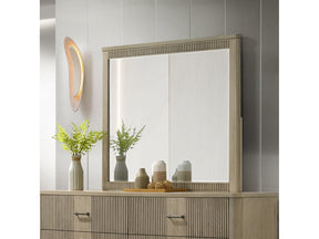Lakkari Antique Oak Mirror - Ornate Home