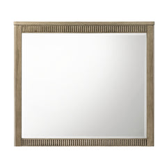 Lakkari Antique Oak Mirror - Ornate Home