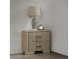 Lakkari Antique Oak Nightstand - Ornate Home