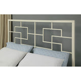 Lala White E.King Bed - Ornate Home