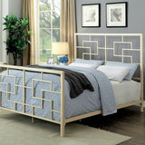 Lala White E.King Bed - Ornate Home