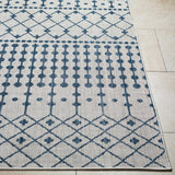 Lali Blue & Gray Outdoor Area Rug - Clearance - Ornate Home