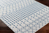 Lali Blue & Gray Outdoor Area Rug - Clearance - Ornate Home