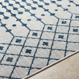 Lali Blue & Gray Outdoor Area Rug - Clearance - Ornate Home