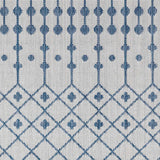 Lali Blue & Gray Outdoor Area Rug - Clearance - Ornate Home