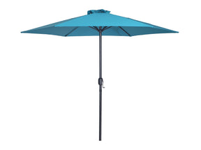 Lali Blue Outdoor Umbrella (Base) - Ornate Home