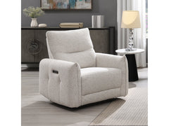 Lalisa Cream Power Motion Recliner - Ornate Home