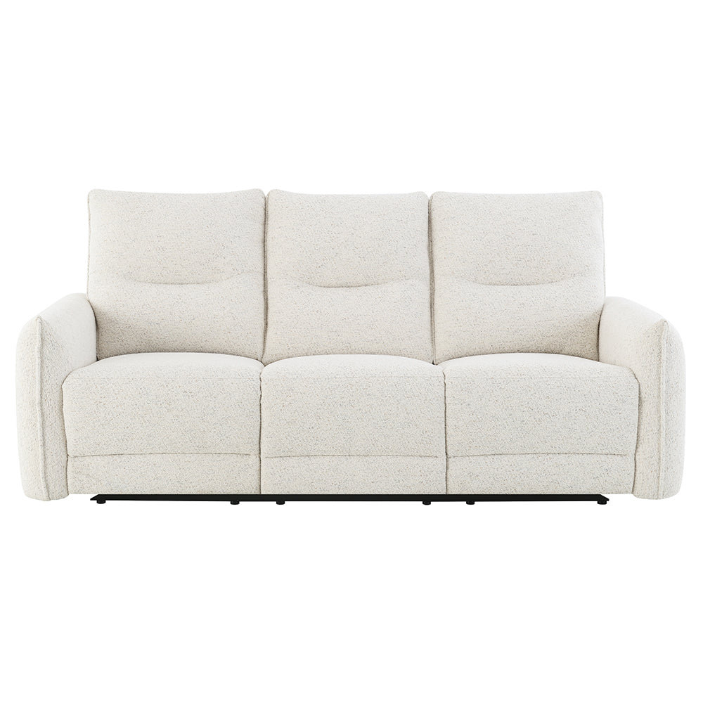 Lalisa Cream Power Motion Sofa - Ornate Home