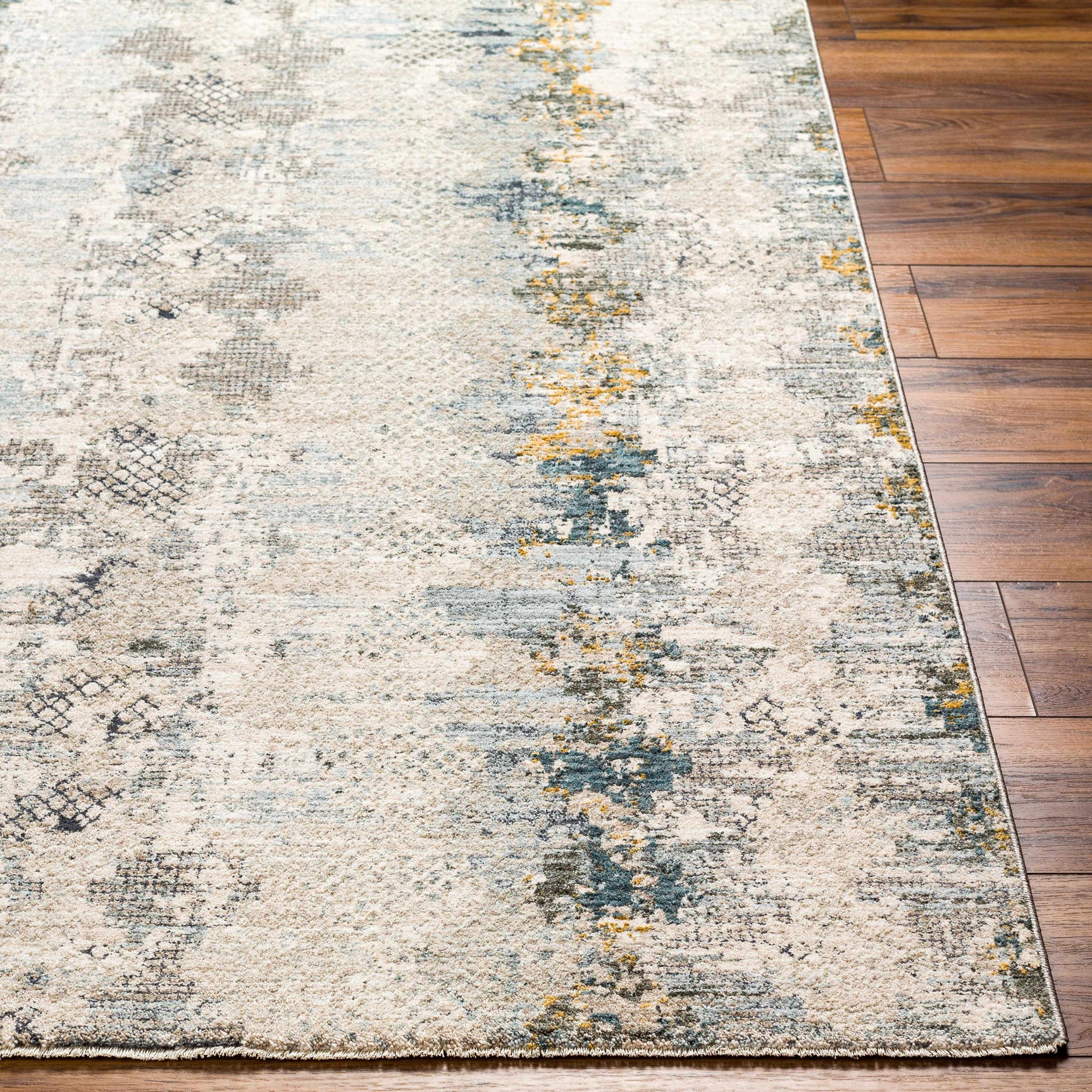 Lalo Textured Rug with Fringes - Ornate Home