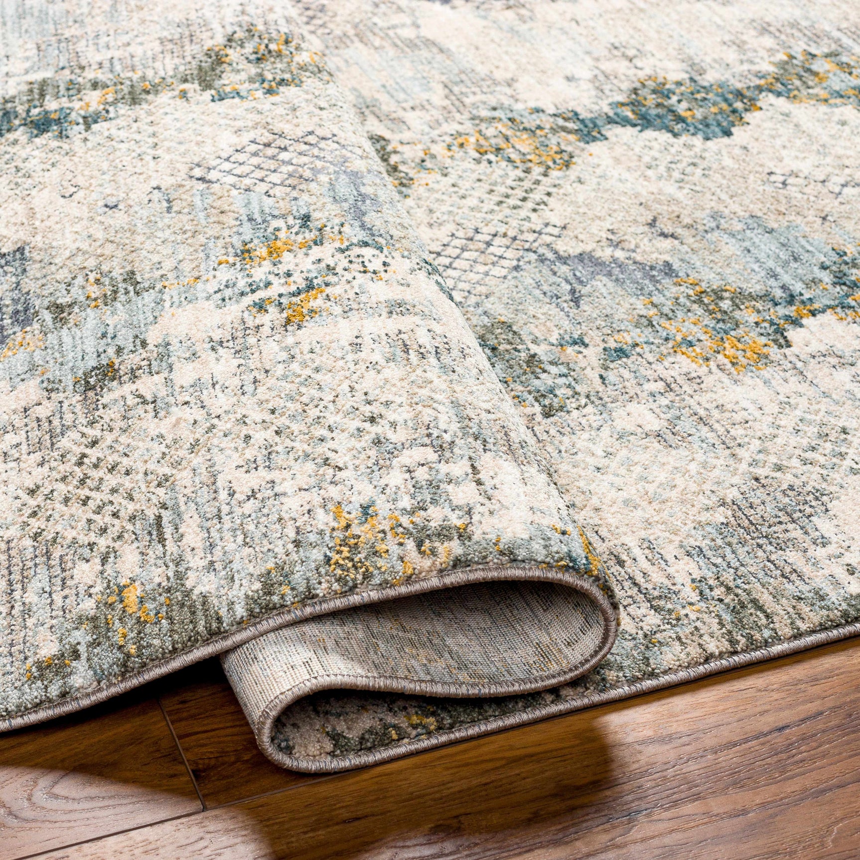 Lalo Textured Rug with Fringes - Ornate Home