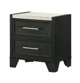 Lamar Black Panel Bedroom Set - Ornate Home