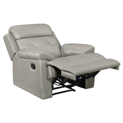 Lambent Gray Reclining Chair - Ornate Home
