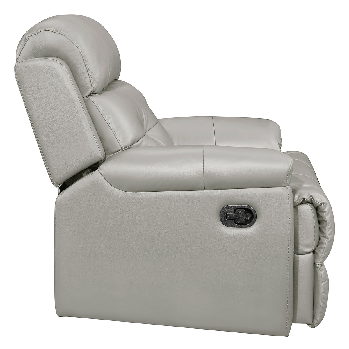 Lambent Gray Reclining Chair - Ornate Home