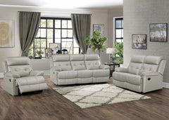 Lambent Gray Reclining Chair - Ornate Home