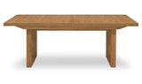 Lambert Natural Extension Dining Table - Ornate Home