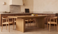 Lambert Natural Extension Dining Table - Ornate Home