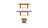 Lambert Natural Extension Dining Table - Ornate Home