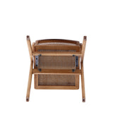 Lambinet Folding Dining Chair in Nature Cane (set of 2) - Ornate Home