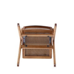 Lambinet Folding Dining Chair in Nature Cane (set of 2) - Ornate Home