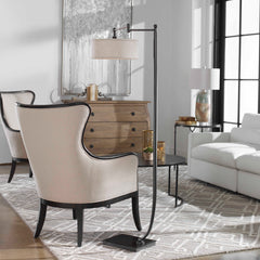 Lamine Dark Bronze Floor Lamp - Ornate Home